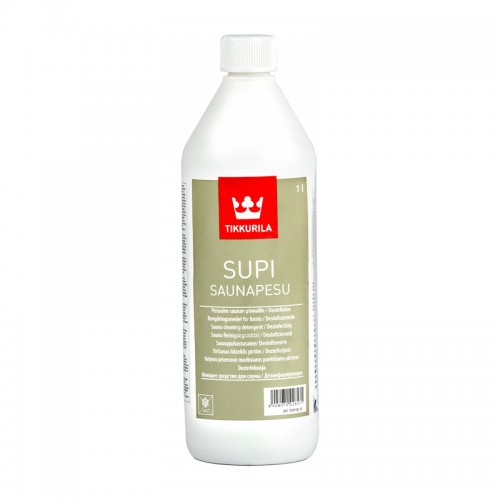 Tikkurila Supi Saunapesu (Тиккурила Супи Саунапесу) Моющее средство, 1 л