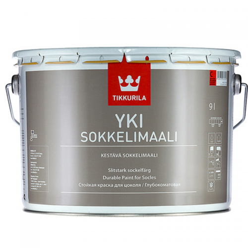 Tikkurila Yki Sokkelimaali (Тиккурила Юки) База А, 0.9 л