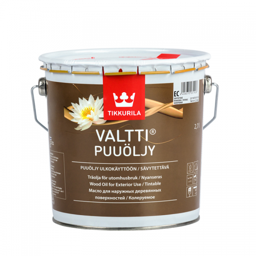 Tikkurila Valtti Puuoljy (Тиккурила Валтти Масло для дерева) База ЕС, 2.7 л