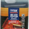 Биозащита строительной древесины Tytan 5S концентрат 1:9 зеленый, 5 л