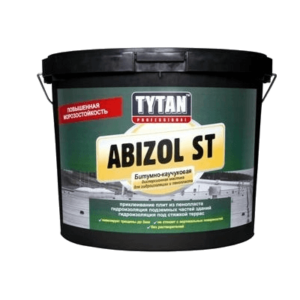 Битумная мастика для неровных поверхностей Tytan Abizol ST, 18 кг