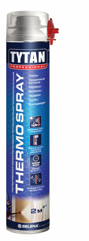 TYTAN THERMOSPRAY GUN Напыляемая полиуретановая теплоизоляция (профессиональная)