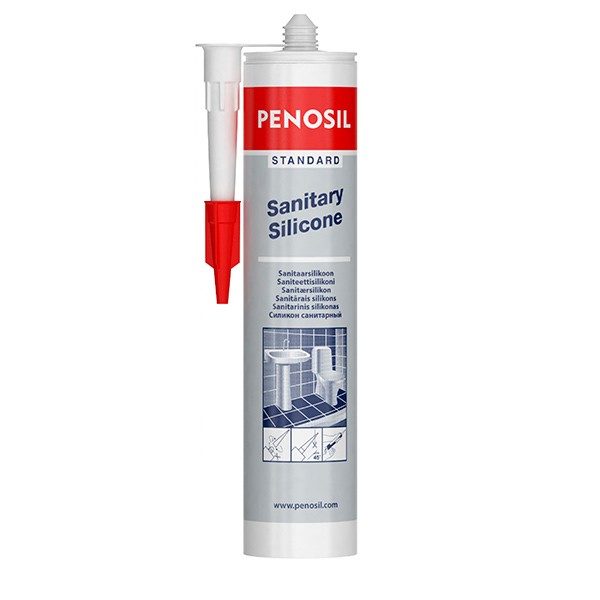 PENOSIL Санитарный силиконовый герметик Standard Sanitary Silicone 280 ml, прозрачный