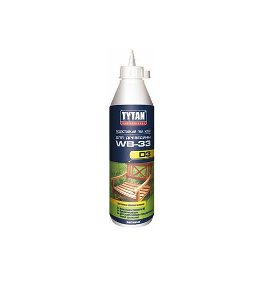 TYTAN PROFESSIONAL WB-33 Водостойкий ПВА клей D3 для древесины 200мл.