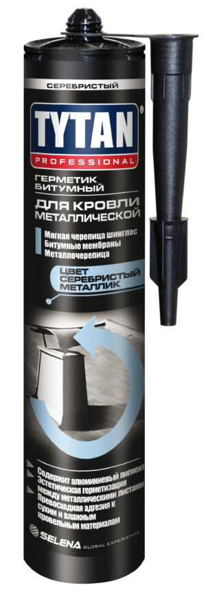Tytan Professional Герметик для металлической кровли (серебристый) 310 мл