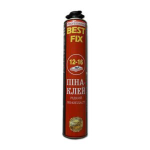 Профессиональная полиуратанова монтажная клей-пена BESTFIX Polyurethane Foam GUN-TYPE BESTFIX 12-4