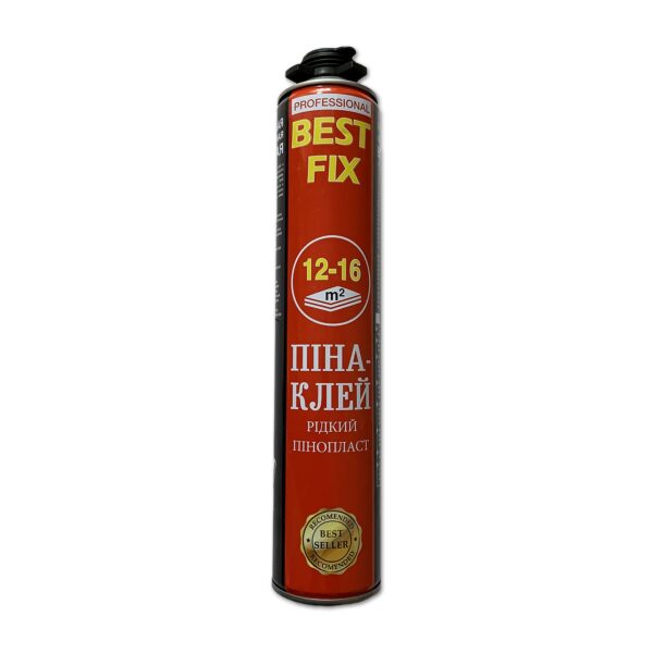 Профессиональная полиуратанова монтажная клей-пена BESTFIX Polyurethane Foam GUN-TYPE BESTFIX 12-4