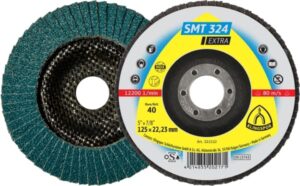 Круг шлифовальный лепестковый Klingspor 125х22.2 мм P40 SMT 324