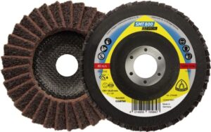 Лепестковый тарельчатый круг Klingspor SMT 800 125X22,23 very fine из нетканого материала