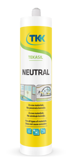 Силикон нейтральный TEKASIL NEUTRAL  (белый) 280 ml