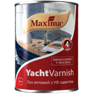 Алкидно-уретановый яхтный лак Maxima матовый, 0.75 л