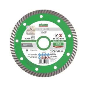 Круг алмазный отрезной Distar 1A1R Turbo 150×2,2x9x22,23 Elite