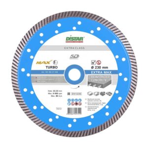 Круг алмазный отрезной Distar Turbo 232×2,5x12x22,23 Extra Max