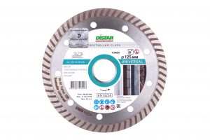 Круг алмазный отрезной Distar 1A1R Turbo 125×2,2x8x22,23 Bestseller Universal