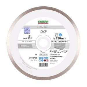 Круг алмазный отрезной Distar 1A1R 230×1,6x10x25,4 Hard ceramics