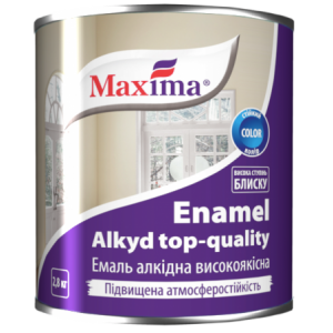Эмаль алкидная Maxima ореховая, 2.8 кг