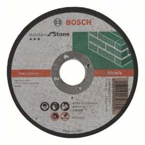 Отрезной круг Bosch Standard по камню 115х3мм SfS, прямой, 2608603177