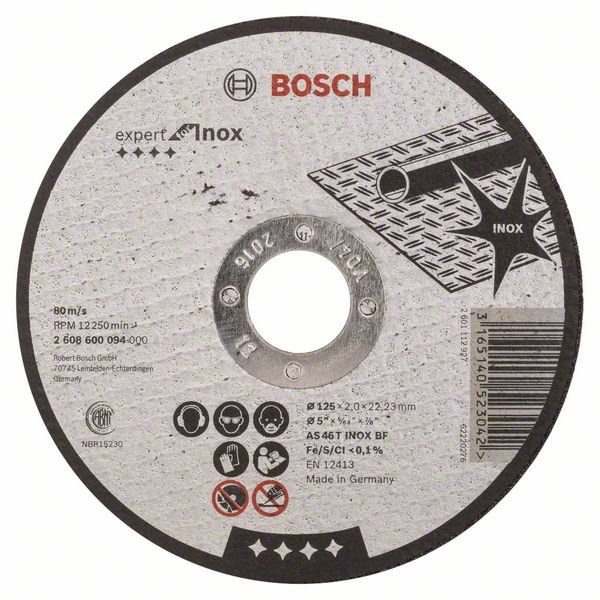 Отрезной круг Bosch металл 230х2.5 мм вогн, 2608600225