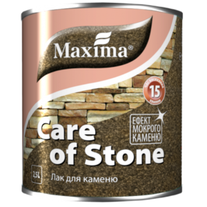 Акриловый лак для камня Maxima глянцевый, 2.5 л