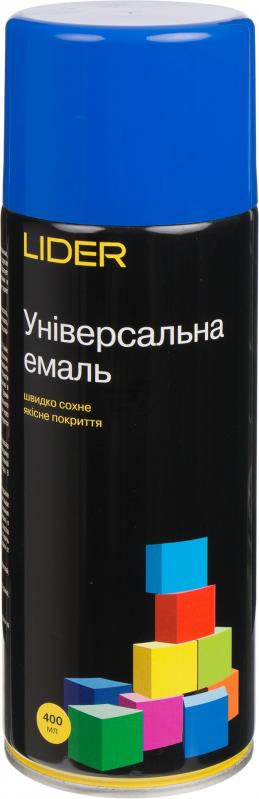 Універсальна емаль Lider 400 мл, світло-синя №5010