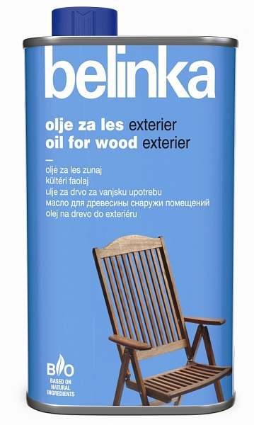 BELINKA EXTERIER Масло для древесины снаружи помещений, 0.5 л