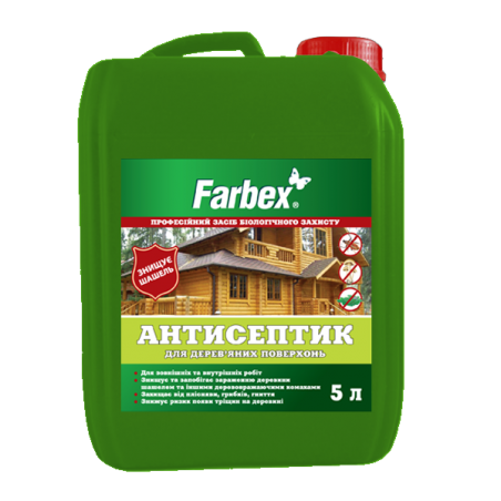 Антисептик для деревянных поверхностей Farbex, 2 л