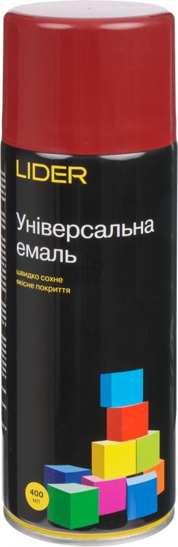 Универсальная эмаль Lider 400 мл, вишневая №3011