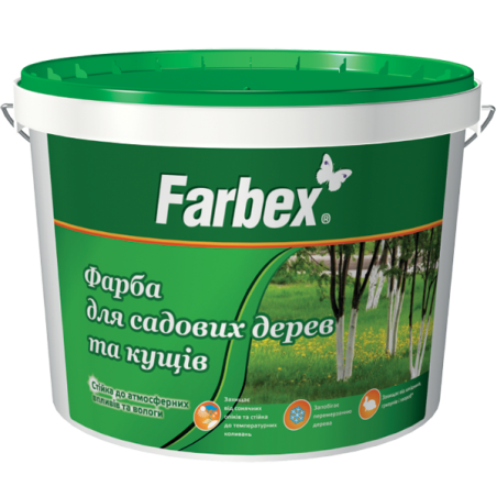 Краска для садовых деревьев и кустов Farbex, 1.4 кг