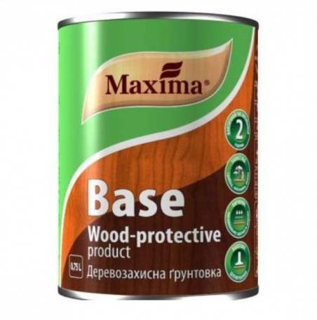 Деревозащитная грунтовка Maxima, 2.5 л