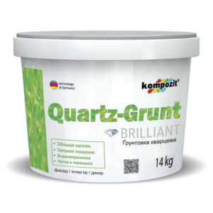 Kompozit Грунтовка адгезионная QUARTZ-GRUNT, 4 кг