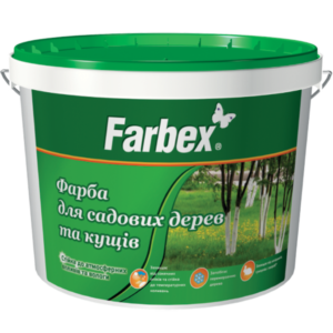 Краска для садовых деревьев и кустов Farbex, 4 кг