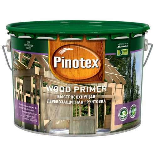 PINOTEX WOOD PRIMER БЕCЦВ. 10 л