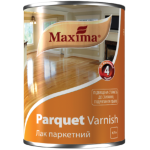 Алкидно-уретановый паркетный лак Maxima глянцевый, 0.75 л