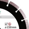 Круг алмазный отрезной 1A1RSS/C3-H 230×2,6/1,8x10x22,23-16  STAYER 32846