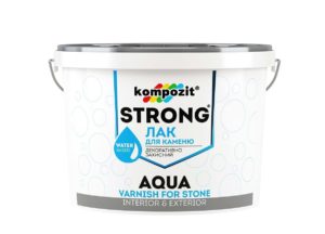 Kompozit Лак для камня STRONG AQUA, 0.75 л