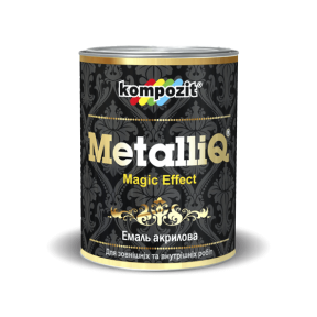 Эмаль акриловая METALLIQ Kompozit бронза, 0.9 кг