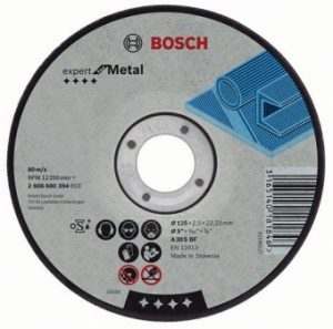Отрезной круг Bosch Metal 150×1,6 мм, прямой, 2608603398