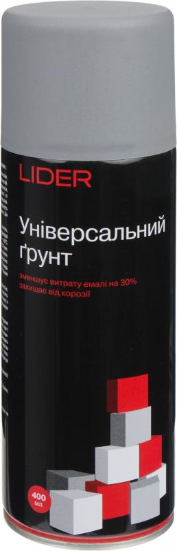 Универсальный грунт Lider 400 мл, серый