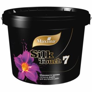 Интерьерная латексная краска Silk Touch 7 Maxima шелковисто-матовая, 10 л
