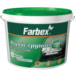 Краска-грунт универсальная Farbex, 7 кг