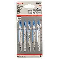 Пилки лобзиковые Bosch 5 шт T 218 А, HSS