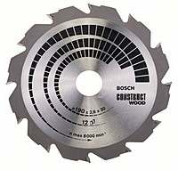 Циркулярный диск Bosch 190×30 12 Construct