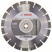 Алмазный отрезной круг Bosch Best for Concrete300x20/25,4