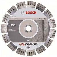 Алмазный отрезной круг Bosch Best for Concrete230x22,23