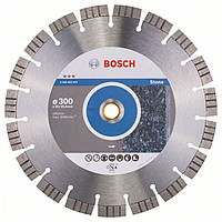 Алмазный отрезной круг Bosch Best for Stone300x20/25,4