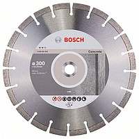 Алмазный отрезной круг Bosch Expert for Concrete300x22,23