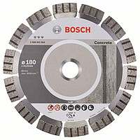 Алмазный отрезной круг Bosch Best for Concrete180x22,23