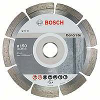 Алмазный отрезной круг Bosch Standard for Concrete150x22,23, 10 шт в уп.