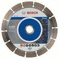 Алмазный отрезной круг Bosch Standard for Stone180x22,23, 10 шт в уп.