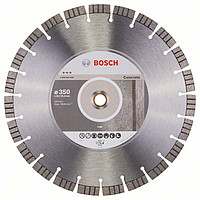 Алмазный отрезной круг Bosch Best for Concrete350x20/25,4